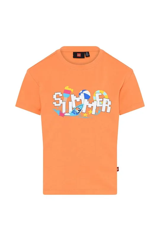 оранжевый Детская футболка Lego Для мальчиков