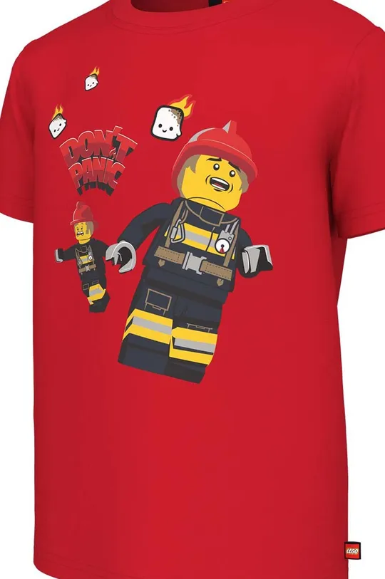 Detské bavlnené tričko Lego City  100 % Bavlna