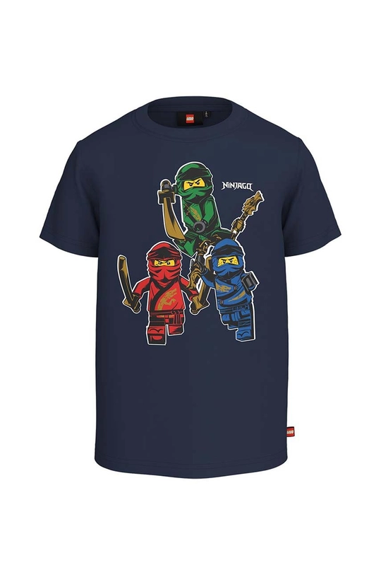 sötétkék Lego gyerek pamut póló x Ninjago Fiú