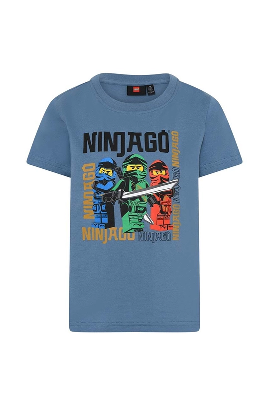 blu Lego t-shirt in cotone per bambini Ragazzi