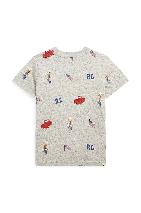 Polo Ralph Lauren t-shirt bawełniany dziecięcy szary