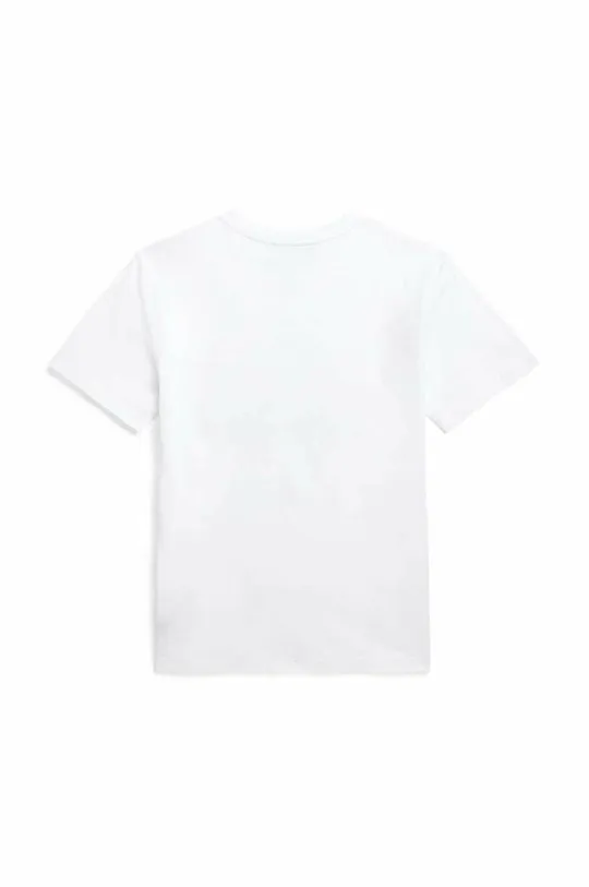Polo Ralph Lauren t-shirt bawełniany dziecięcy kremowy