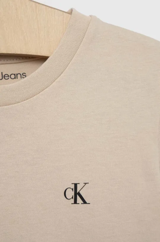 Otroška bombažna kratka majica Calvin Klein Jeans 2-pack