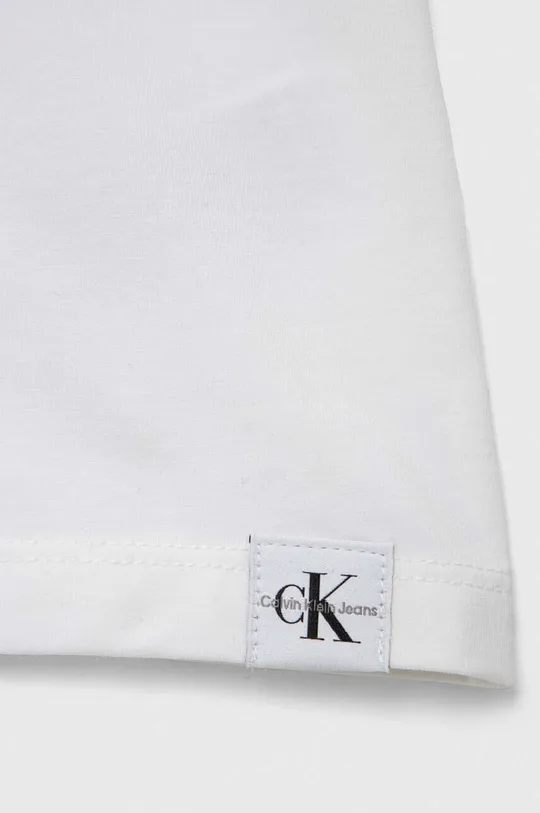 λευκό Παιδικό μπλουζάκι Calvin Klein Jeans