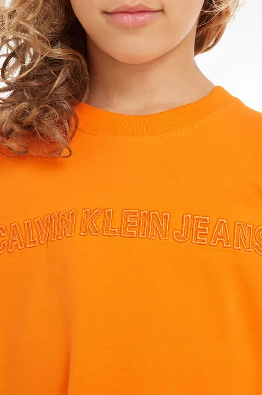 Otroška kratka majica Calvin Klein Jeans Fantovski