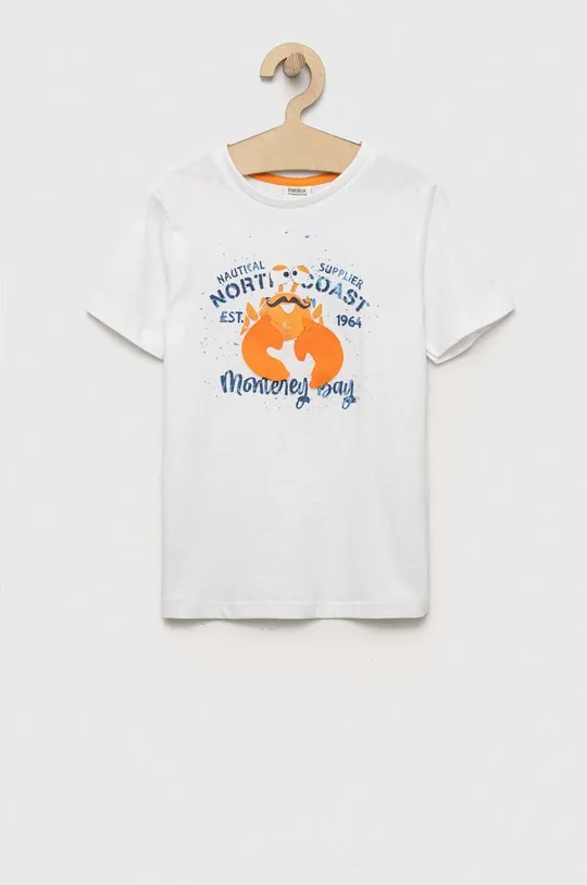 білий Бавовняна футболка для немовлят Birba&Trybeyond Для хлопчиків