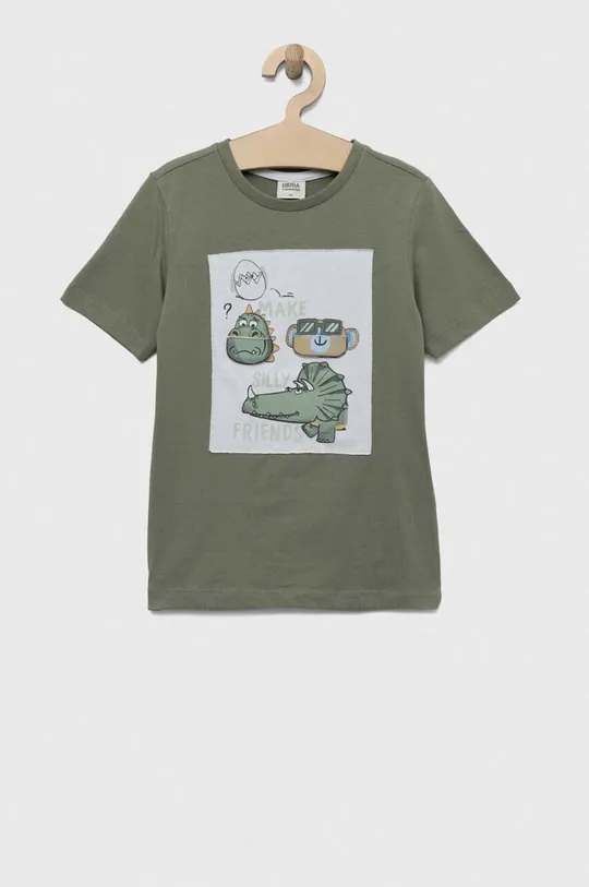 πράσινο Παιδικό βαμβακερό μπλουζάκι Birba&Trybeyond Για αγόρια