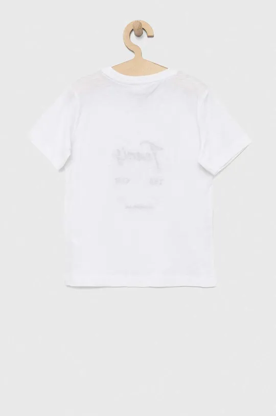 Дитяча бавовняна футболка Birba&Trybeyond білий
