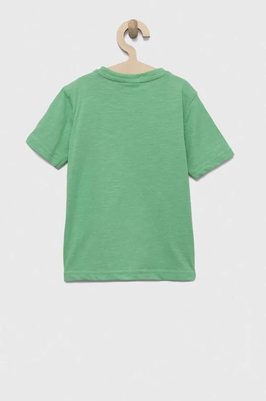 Detské bavlnené tričko Birba&Trybeyond zelená