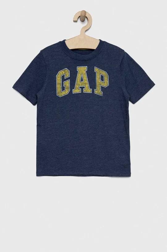 granatowy GAP t-shirt dziecięcy Chłopięcy