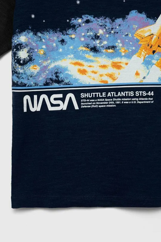Dječja pamučna majica kratkih rukava GAP x NASA  100% Pamuk