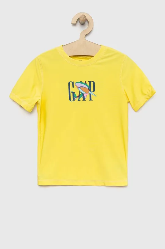 зелёный Детская футболка GAP Для мальчиков