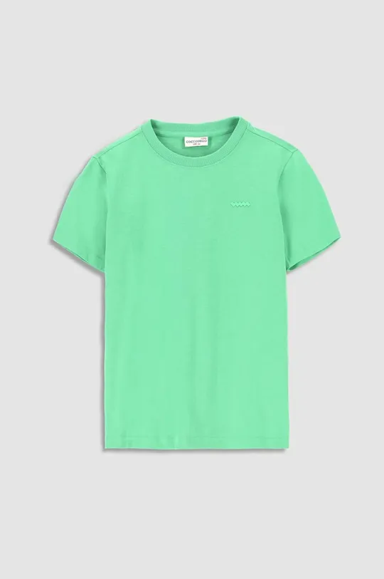 Detské bavlnené tričko Coccodrillo zelená