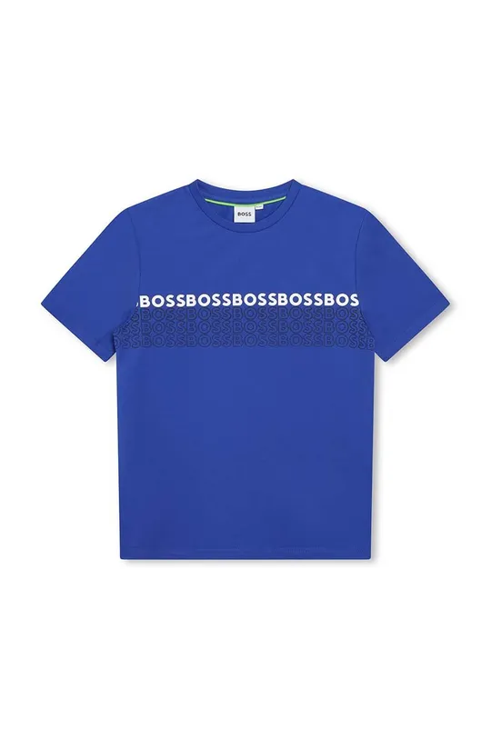 голубой Детская футболка BOSS Для мальчиков