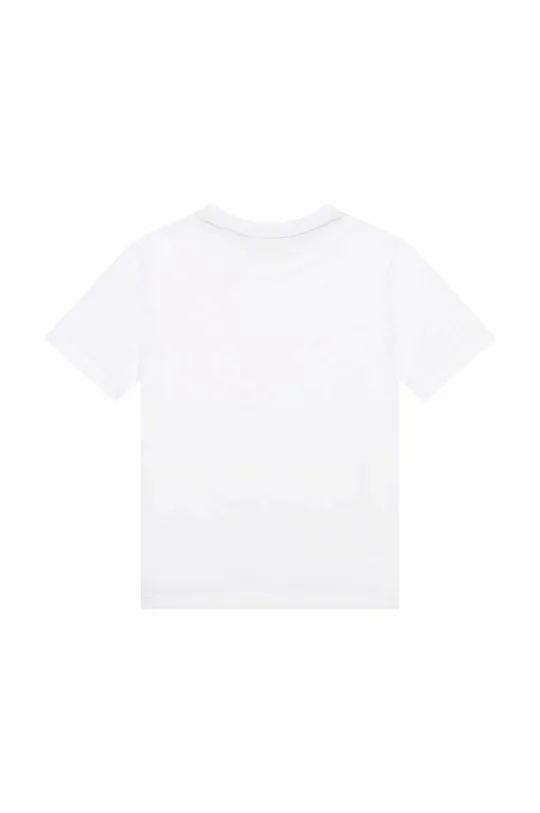 BOSS t-shirt bawełniany dziecięcy biały