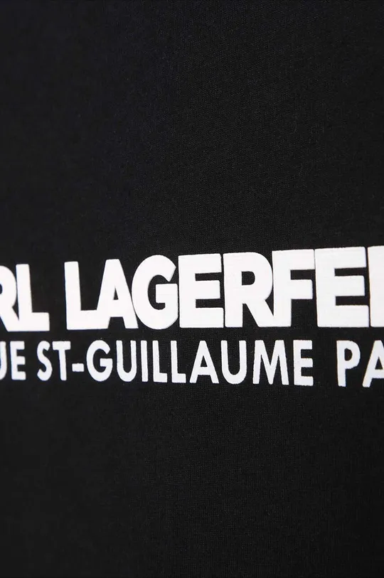 fekete Karl Lagerfeld gyerek pamut póló