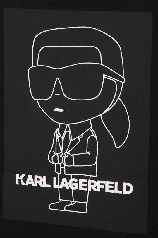 Karl Lagerfeld t-shirt bawełniany dziecięcy 100 % Bawełna