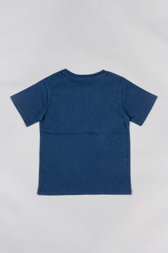 Дитяча бавовняна футболка zippy x Marvel темно-синій