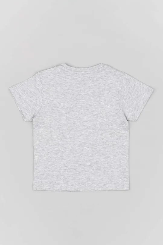 Otroška bombažna majica zippy siva
