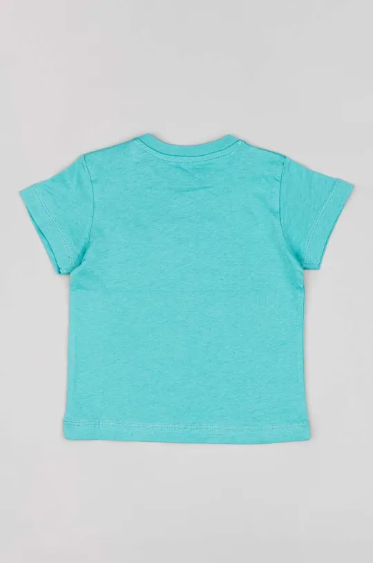 zippy maglietta in cotone neonati blu