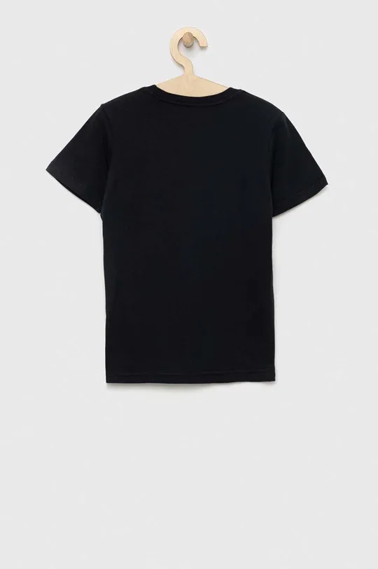 Dětské bavlněné tričko Quiksilver černá