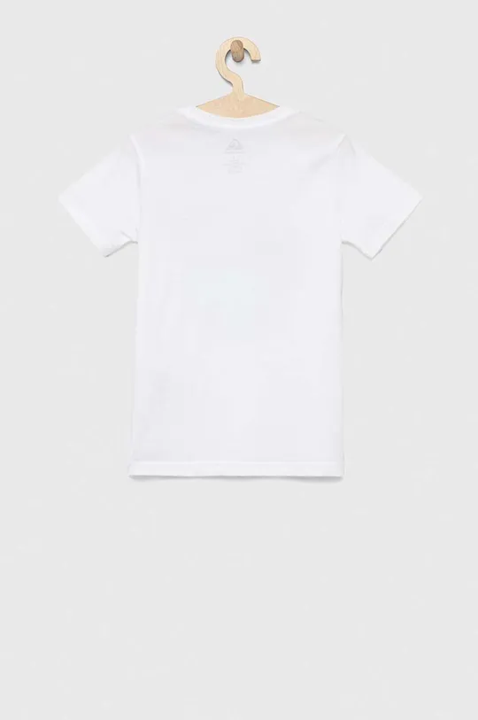 Dětské bavlněné tričko Quiksilver bílá