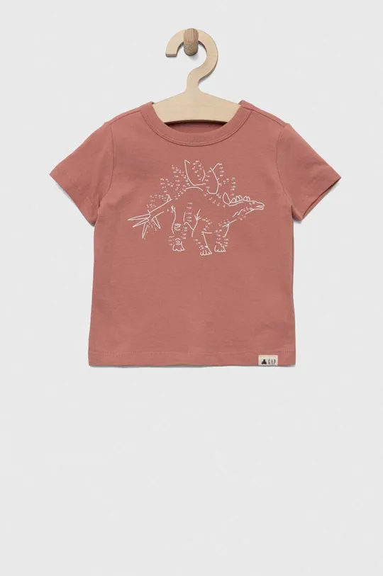 GAP t-shirt bawełniany dziecięcy 3-pack 100 % Bawełna