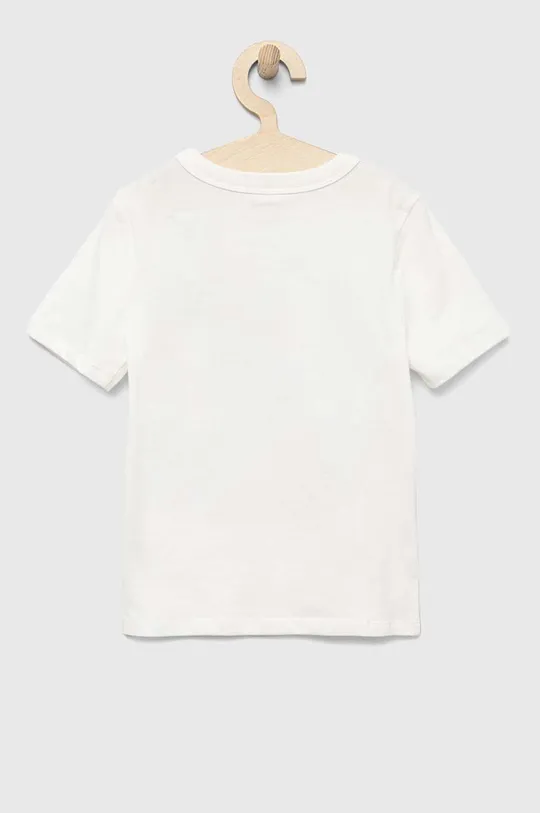 Παιδικό βαμβακερό μπλουζάκι GAP λευκό