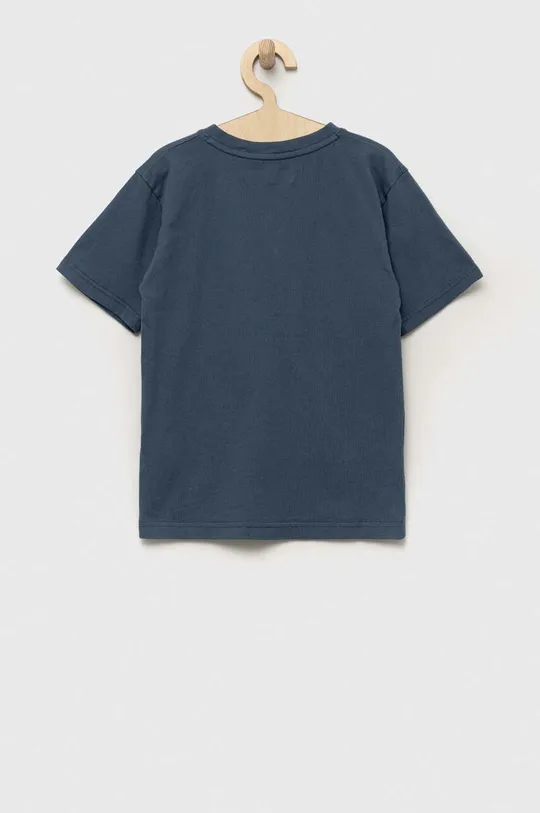 Abercrombie & Fitch t-shirt bawełniany dziecięcy niebieski