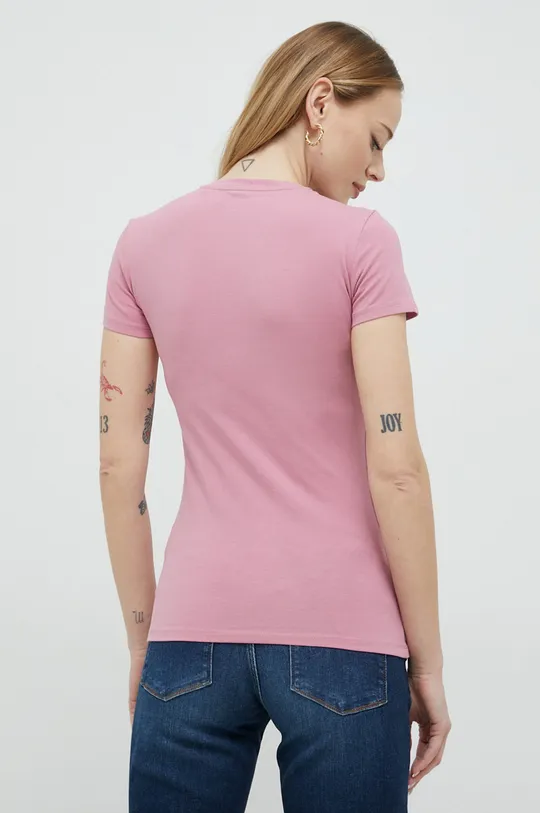 Guess t-shirt różowy
