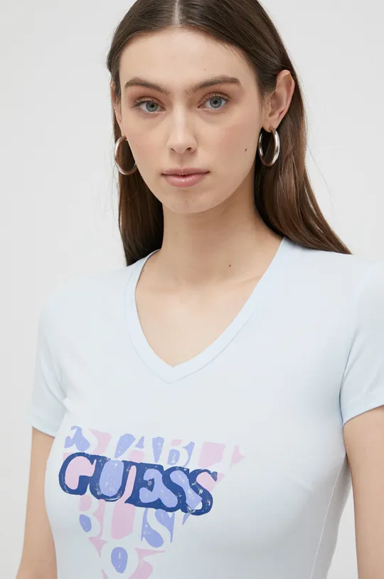 niebieski Guess t-shirt