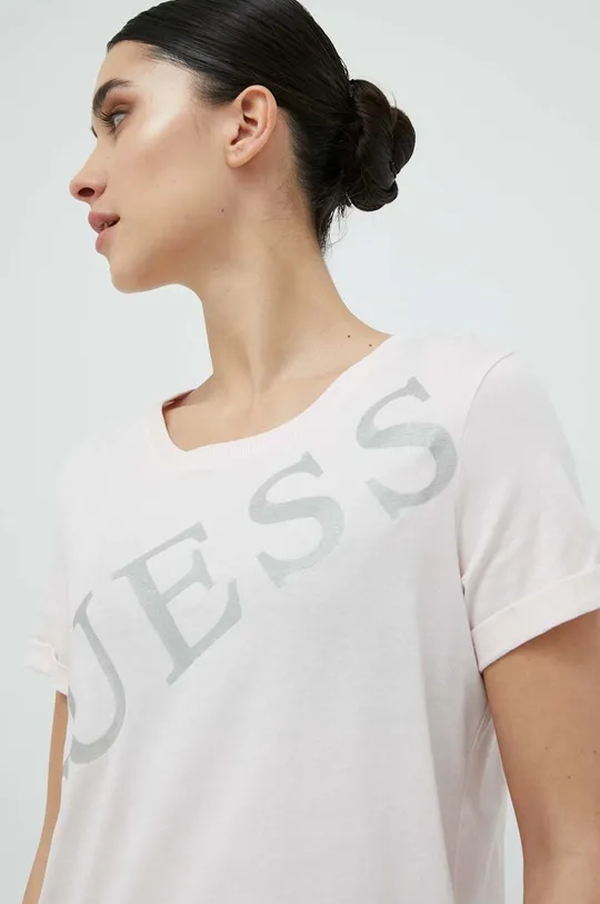 Bavlnené tričko Guess  50 % Bavlna, 50 % Organická bavlna