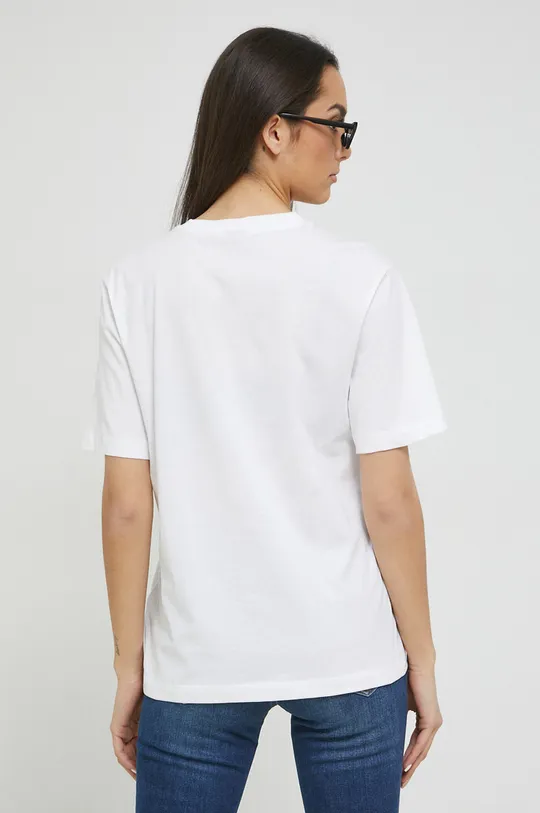 Bavlnené tričko HUGO Základná látka: 100 % Bavlna Elastická manžeta: 97 % Bavlna, 3 % Elastan