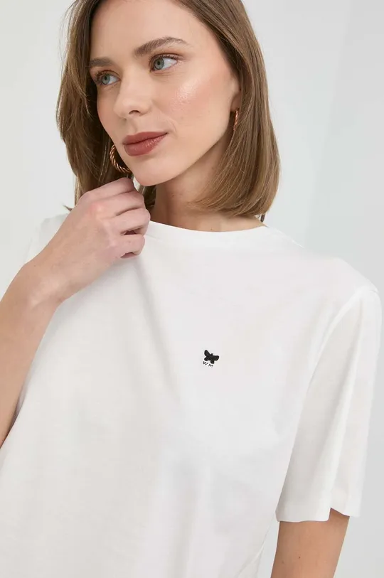 λευκό Βαμβακερό μπλουζάκι Weekend Max Mara