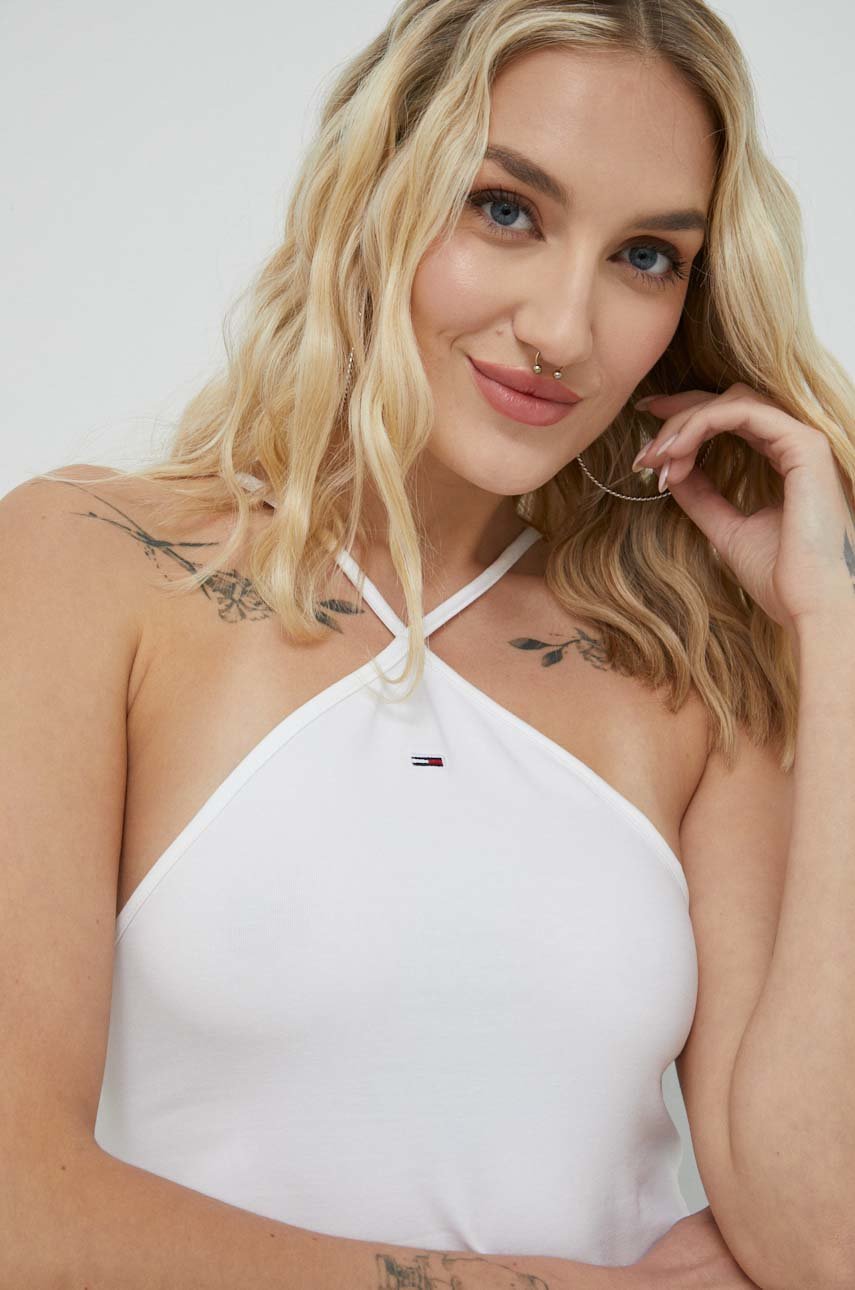 biały Tommy Jeans top