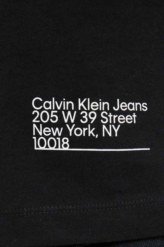 Βαμβακερό μπλουζάκι Calvin Klein Jeans Γυναικεία