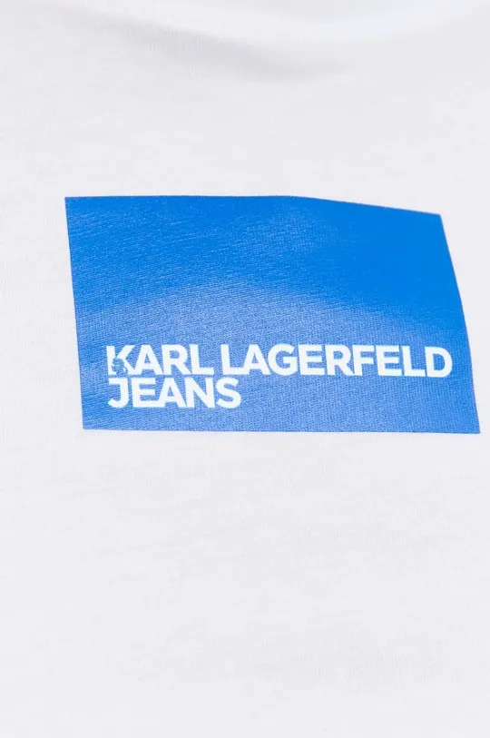Βαμβακερό Top Karl Lagerfeld Jeans Γυναικεία
