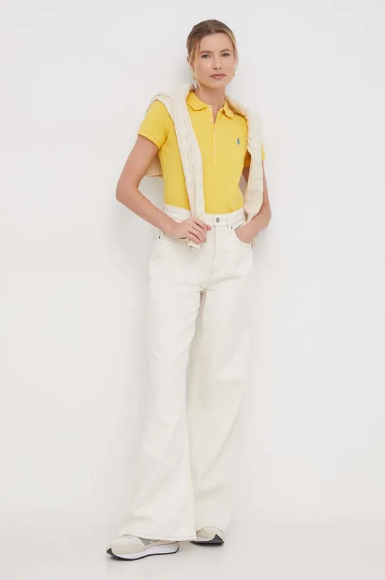 Polo Ralph Lauren polo żółty