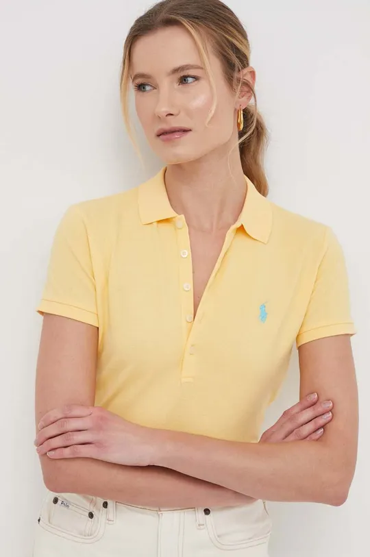 zlatna Polo majica Polo Ralph Lauren Ženski