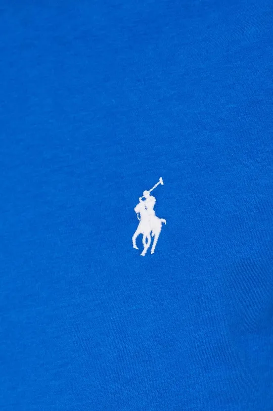 μπλε Βαμβακερό μπλουζάκι Polo Ralph Lauren