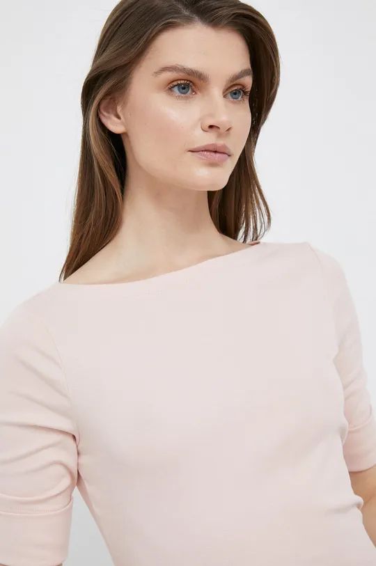 ροζ Μπλουζάκι Lauren Ralph Lauren