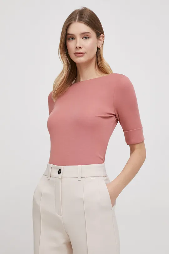 rózsaszín Lauren Ralph Lauren t-shirt Női