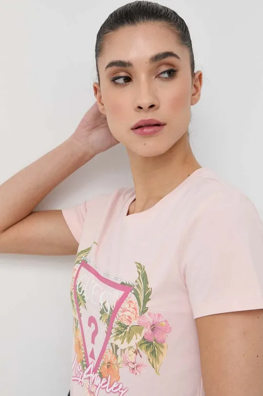rosa Guess t-shirt
