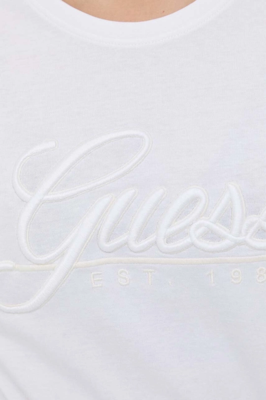 Βαμβακερό μπλουζάκι Guess Γυναικεία