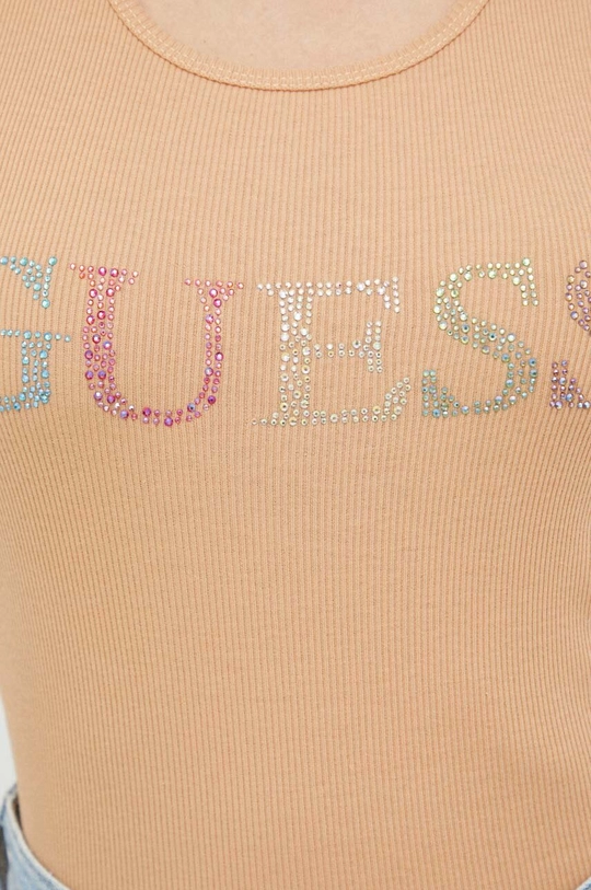 Guess top bawełniany Damski