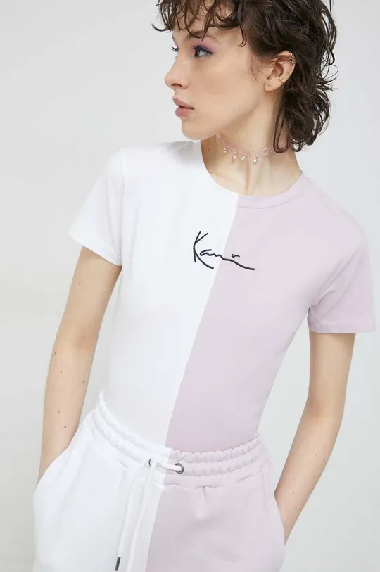 ροζ Μπλουζάκι Karl Kani Γυναικεία
