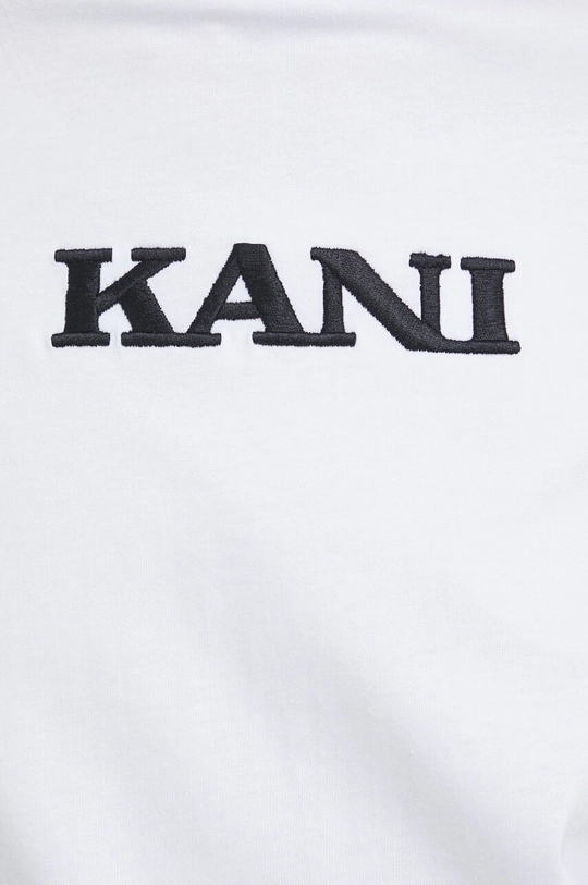 biały Karl Kani t-shirt bawełniany