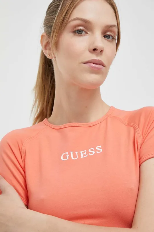 πορτοκαλί Μπλουζάκι Guess