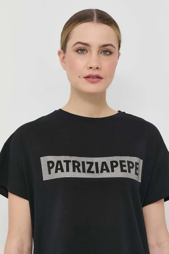 Βαμβακερό μπλουζάκι Patrizia Pepe Γυναικεία