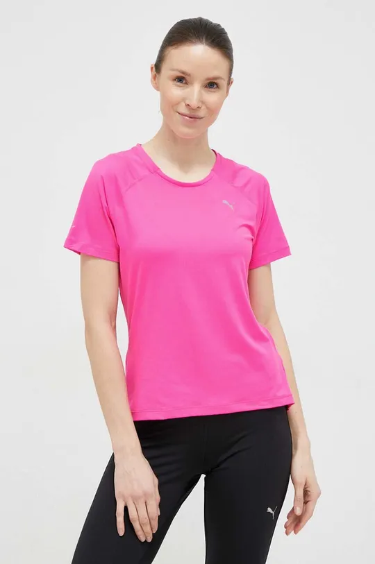 ροζ Μπλουζάκι για τρέξιμο Puma Cloudspun